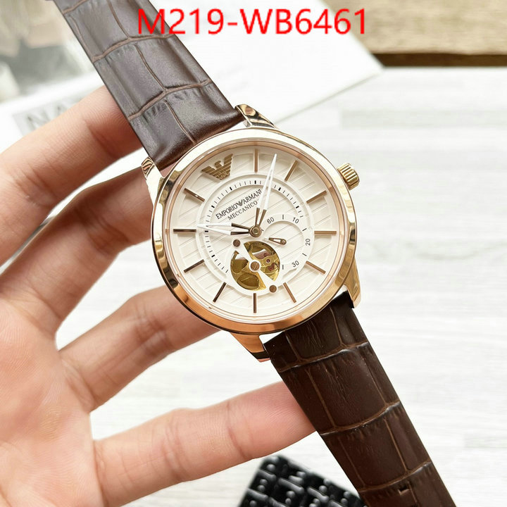 Watch(TOP)-Giorgio Armani mirror quality ID: WB6461 $: 219USD