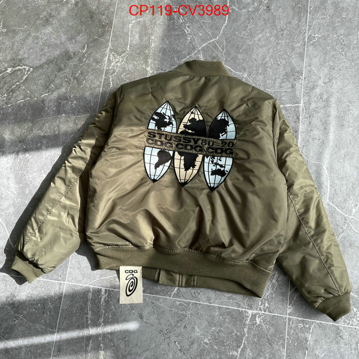 Clothing-Stussy wholesale imitation designer replicas ID: CV3989 $: 119USD