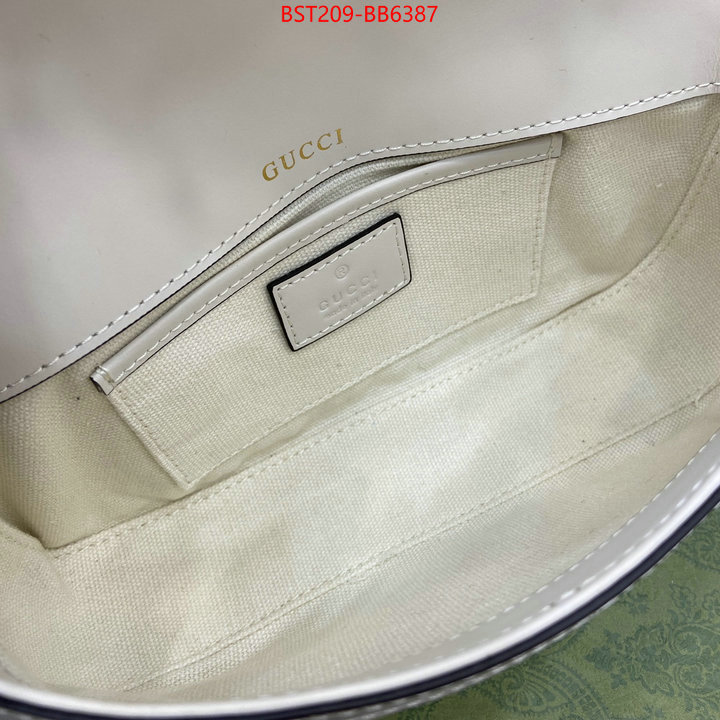 Gucci Bags(TOP)-Horsebit- designer high replica ID: BB6387 $: 209USD,