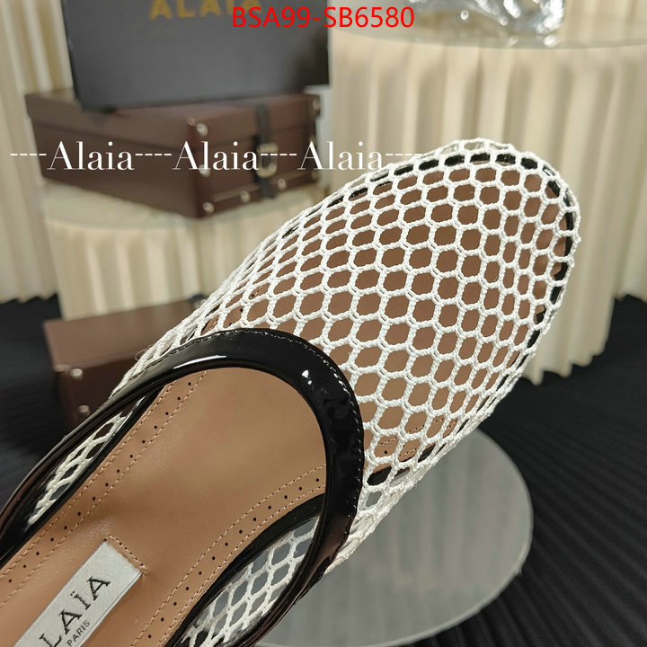 Women Shoes-ALAIA cheap replica ID: SB6580 $: 99USD