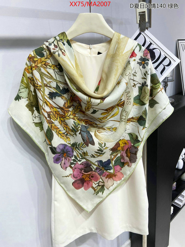 Scarf-Dior top brands like ID: MA2007 $: 75USD