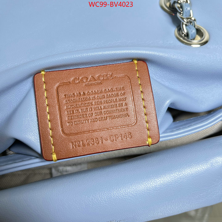 Coach Bags(4A)-Crossbody- high quality 1:1 replica ID: BV4023 $: 99USD,