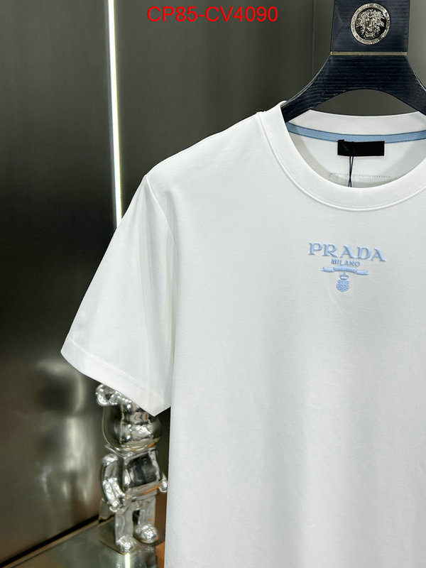 Clothing-Prada wholesale replica ID: CV4090 $: 85USD