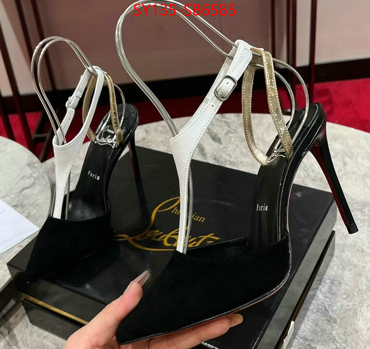 Women Shoes-Christian Louboutin is it illegal to buy dupe ID: SB6585 $: 135USD