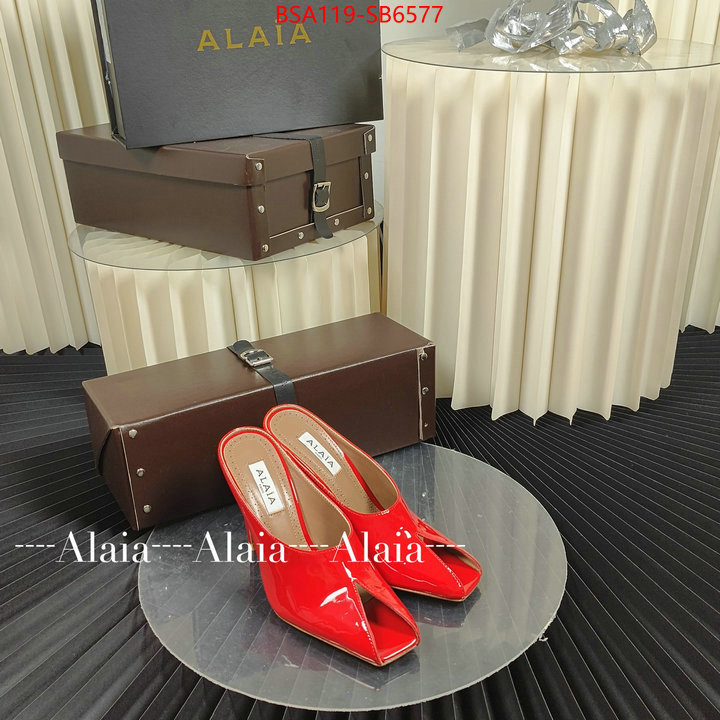 Women Shoes-ALAIA perfect quality ID: SB6577 $: 119USD