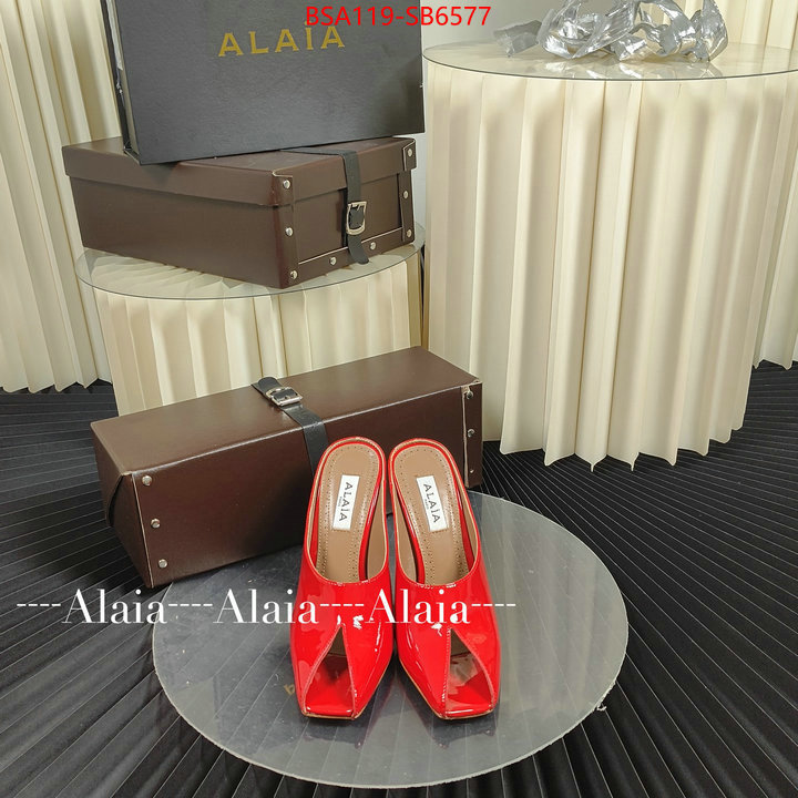 Women Shoes-ALAIA perfect quality ID: SB6577 $: 119USD