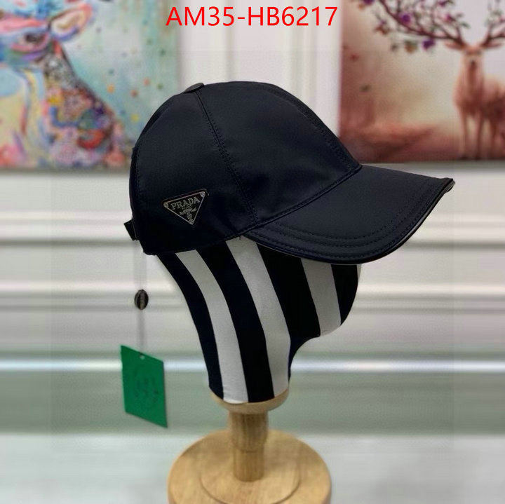 Cap (Hat)-Prada luxury fashion replica designers ID: HB6217 $: 35USD