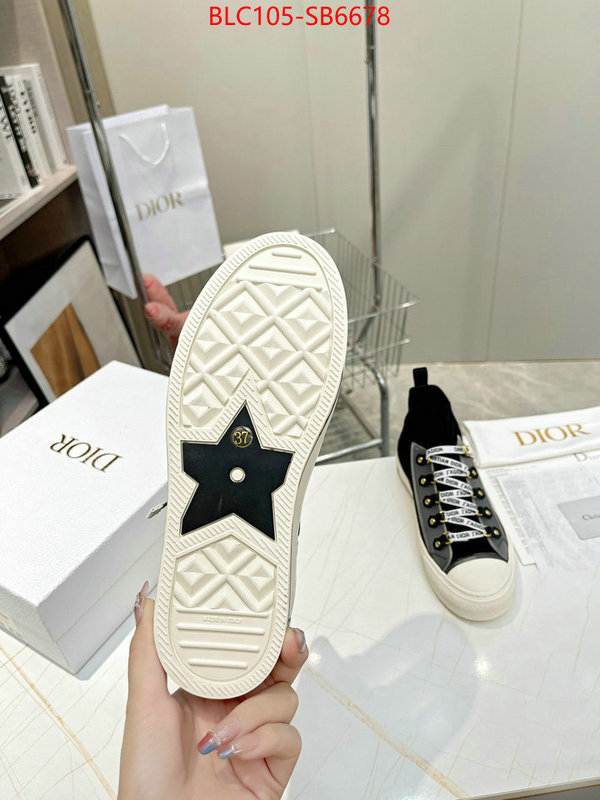 Women Shoes-Dior high quality replica designer ID: SB6678 $: 105USD