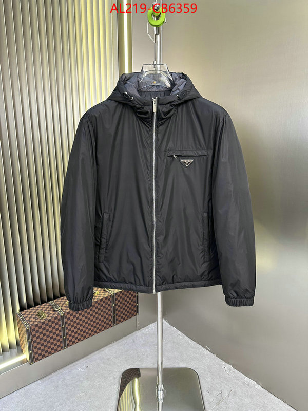 Down jacketMen-Prada buy high-quality fake ID: CB6359 $: 219USD