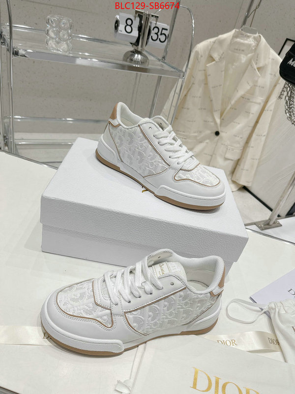 Women Shoes-Dior buy best quality replica ID: SB6674 $: 129USD