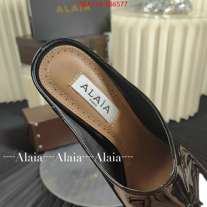 Women Shoes-ALAIA perfect quality ID: SB6577 $: 119USD