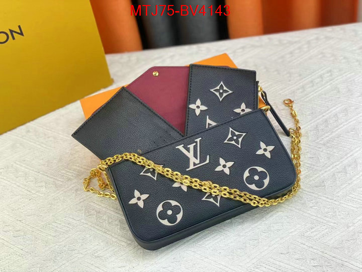 LV Bags(4A)-Pochette MTis Bag- fake cheap best online ID: BV4143 $: 75USD,