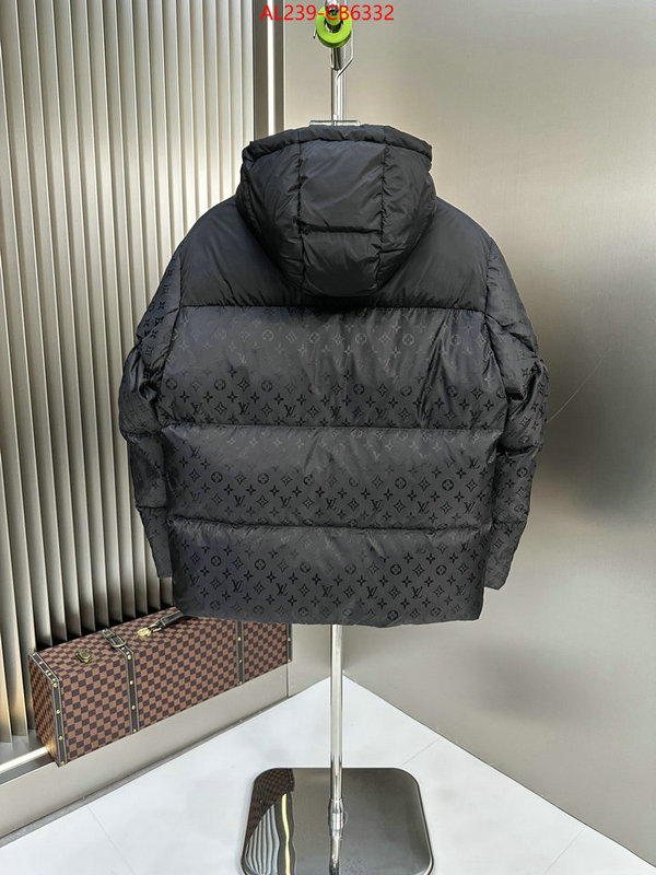 Down jacket Women-LV highest quality replica ID: CB6332 $: 239USD