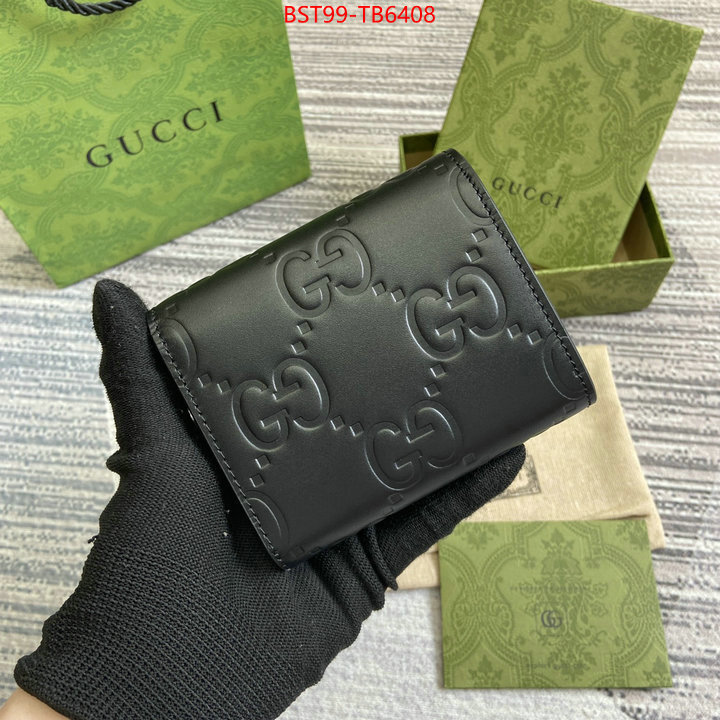 Gucci Bags(TOP)-Wallet- outlet sale store ID: TB6408 $: 99USD,