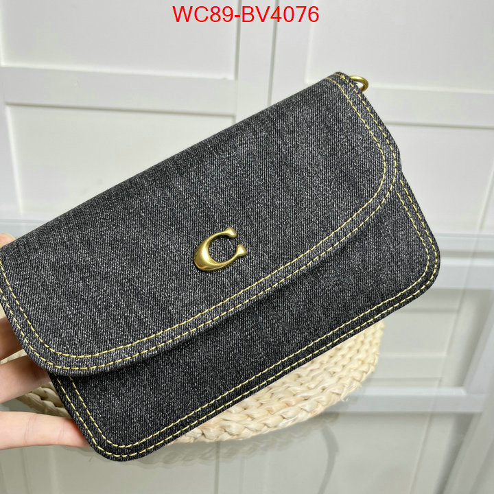 Coach Bags(4A)-Crossbody- buy 1:1 ID: BV4076 $: 89USD,