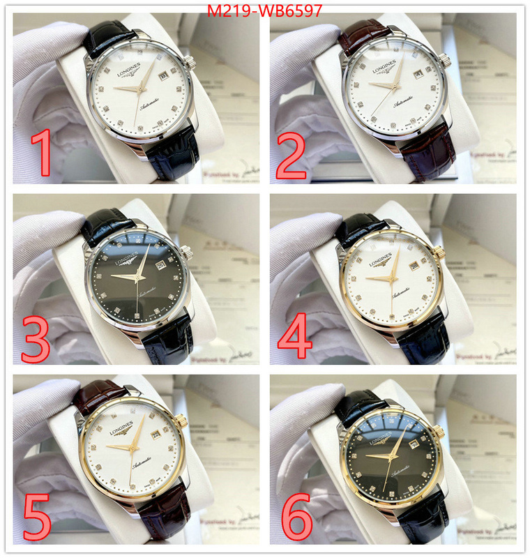 Watch(TOP)-Longines high quality ID: CB6597 $: 219USD