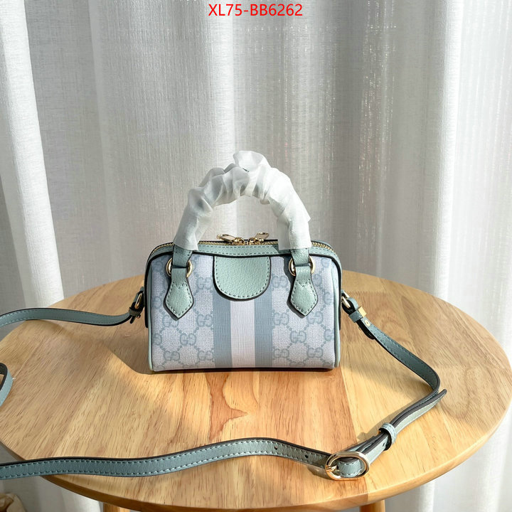 Gucci Bags(4A)-Crossbody- luxury fashion replica designers ID: BB6262 $: 75USD,