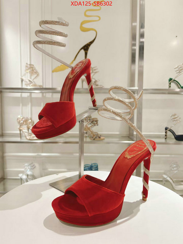 Women Shoes-Rene Caovilla mirror copy luxury ID: SB6302 $: 125USD