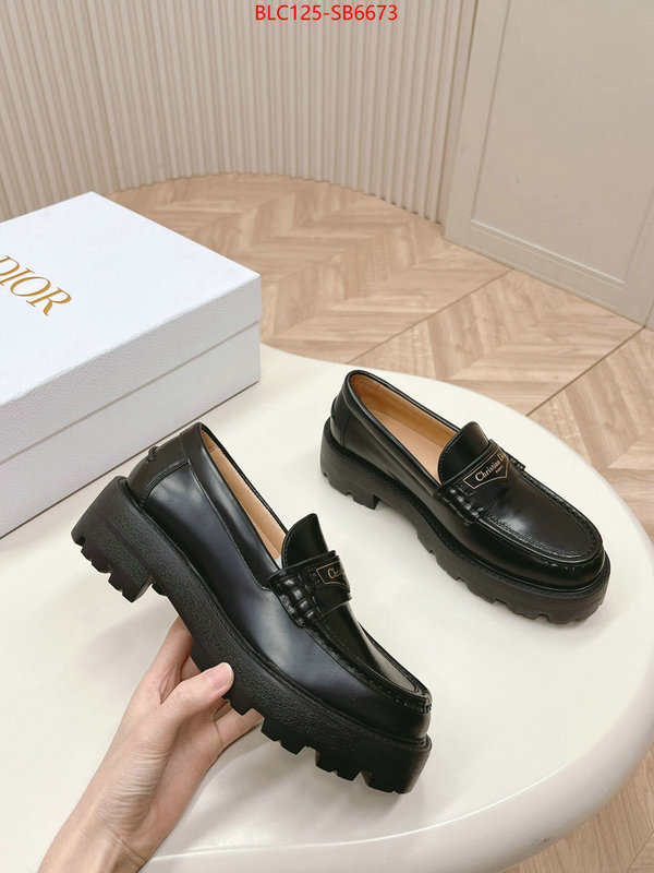 Women Shoes-Dior buy high-quality fake ID: SB6673 $: 125USD