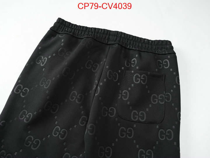 Clothing-Gucci 2024 aaaaa replica 1st copy ID: CV4039 $: 79USD