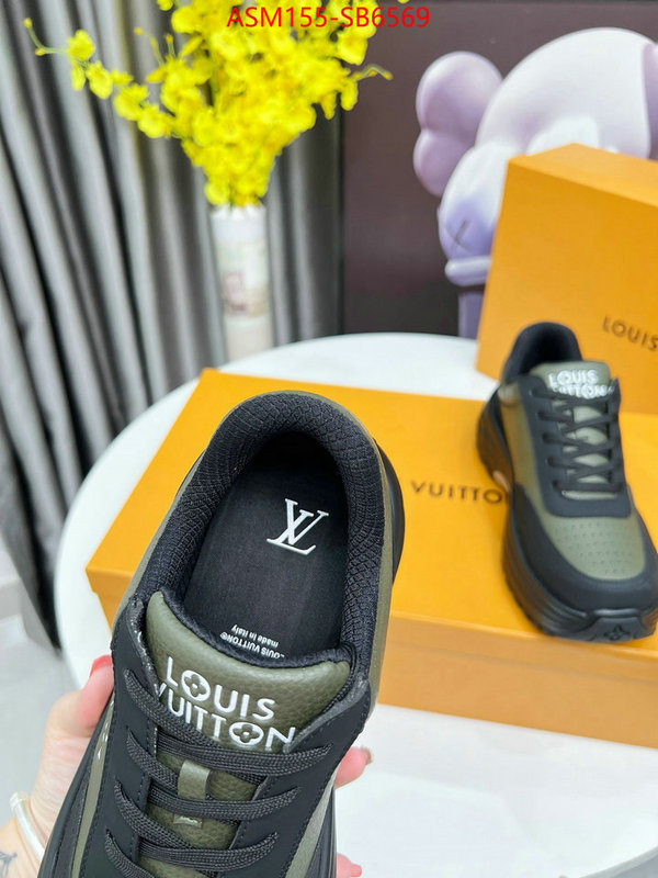 Men Shoes-LV replica aaaaa+ designer ID: SB6569 $: 155USD