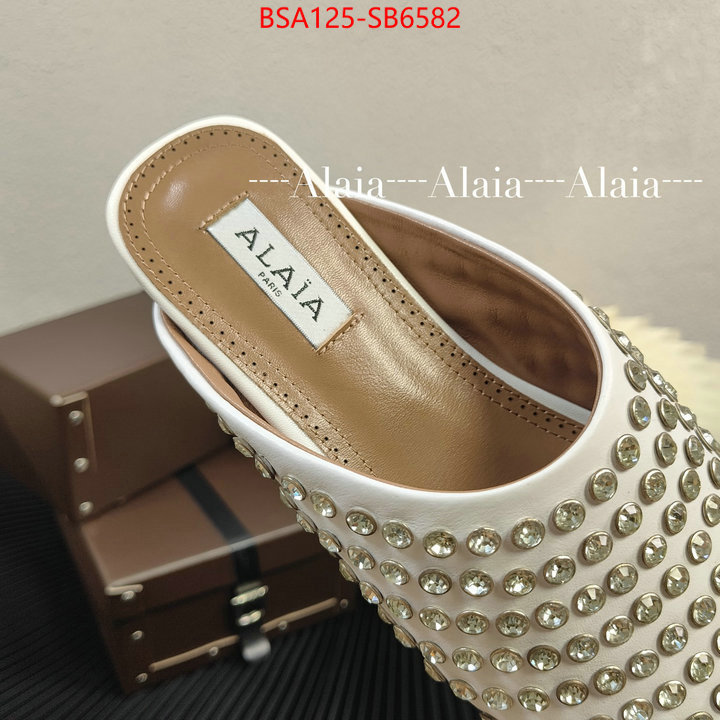 Women Shoes-ALAIA the highest quality fake ID: SB6582 $: 125USD