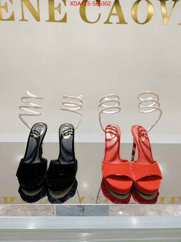 Women Shoes-Rene Caovilla mirror copy luxury ID: SB6302 $: 125USD