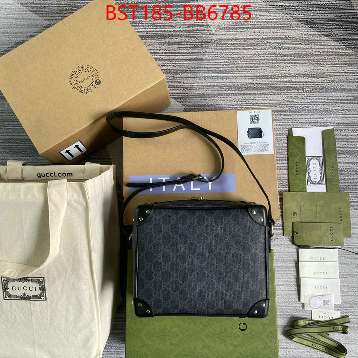 Gucci Bags(TOP)-Crossbody- what best replica sellers ID: BB6785 $: 185USD,