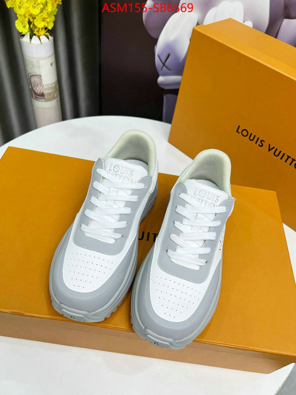 Men Shoes-LV replica aaaaa+ designer ID: SB6569 $: 155USD