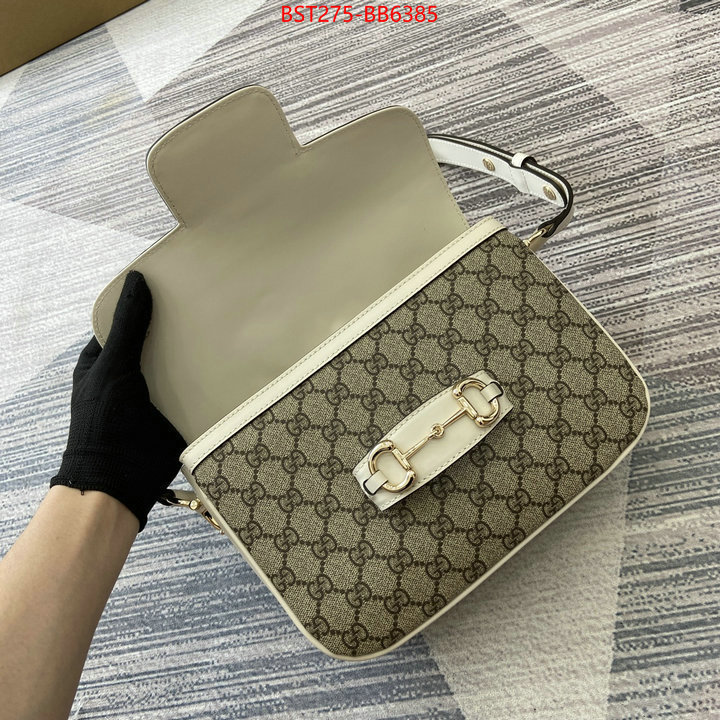 Gucci Bags(TOP)-Horsebit- replica 1:1 high quality ID: BB6385 $: 275USD,