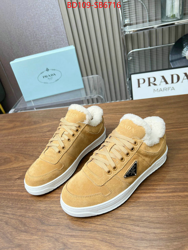 Men shoes-Prada luxury cheap replica ID: SB6716 $: 109USD