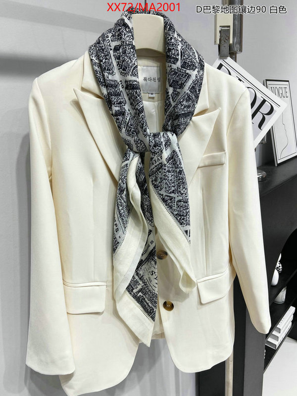 Scarf-Dior from china 2024 ID: MA2001 $: 72USD