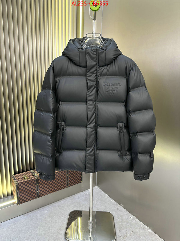 Down jacketMen-Prada the best affordable ID: CB6355 $: 235USD