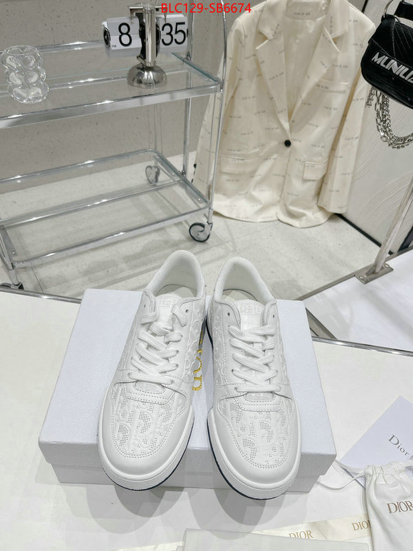 Women Shoes-Dior buy best quality replica ID: SB6674 $: 129USD