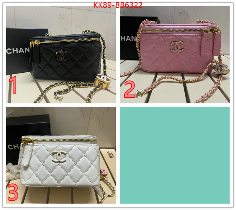 Chanel Bags(4A)-Vanity only sell high-quality ID: BB6322 $: 89USD,