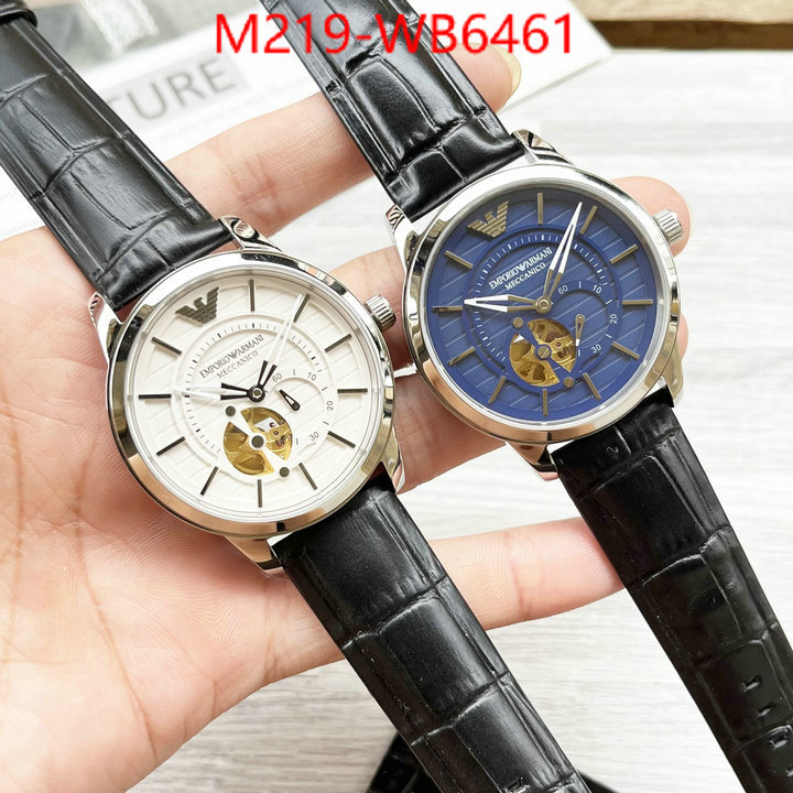 Watch(TOP)-Giorgio Armani mirror quality ID: WB6461 $: 219USD