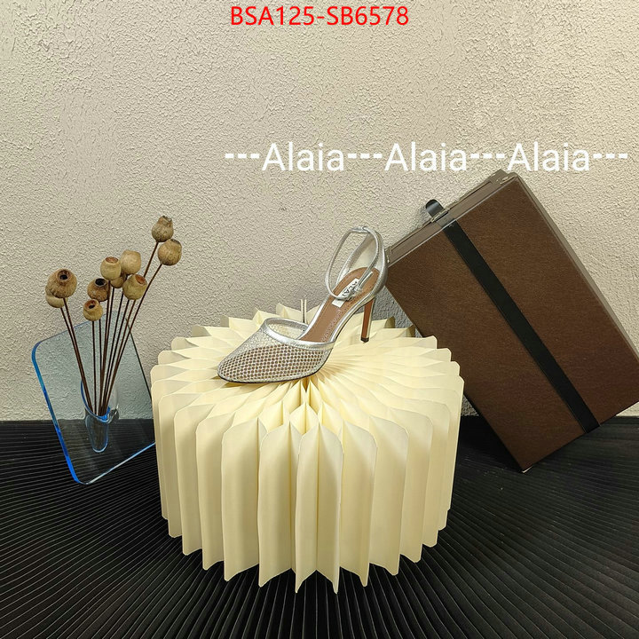 Women Shoes-ALAIA top 1:1 replica ID: SB6578 $: 125USD