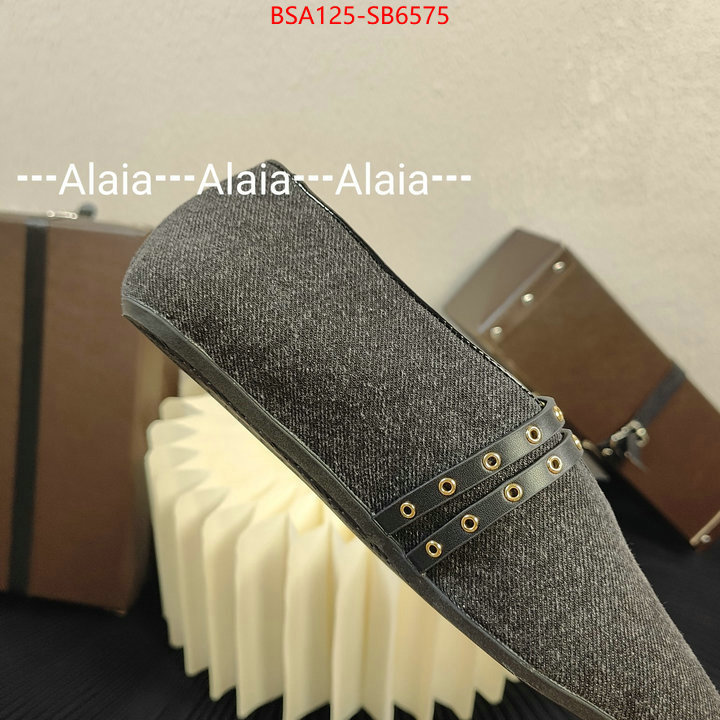 Women Shoes-ALAIA buy cheap ID: SB6575 $: 125USD