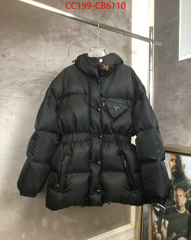 Down jacket Women-Prada replica 1:1 high quality ID: CB6110 $: 199USD