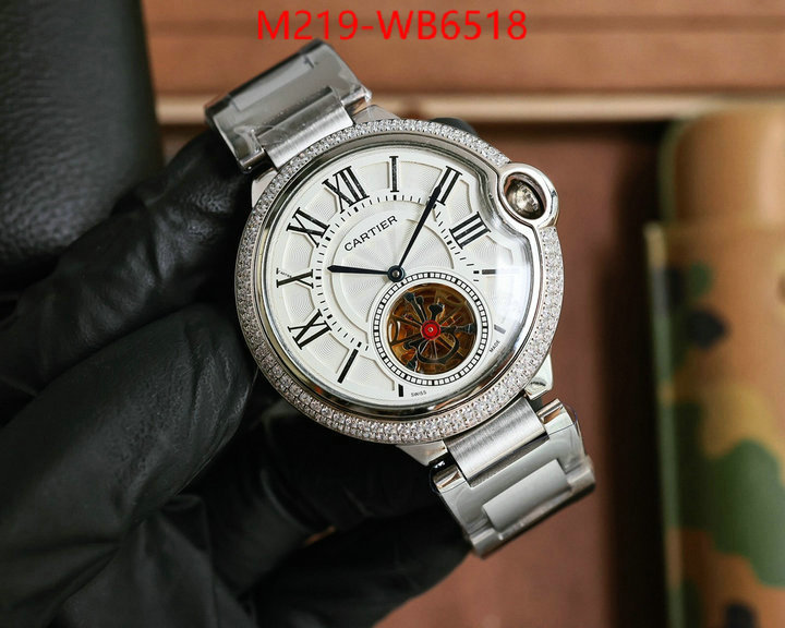 Watch(TOP)-Cartier 1:1 ID: WB6518 $: 219USD