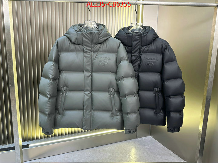 Down jacketMen-Prada the best affordable ID: CB6355 $: 235USD