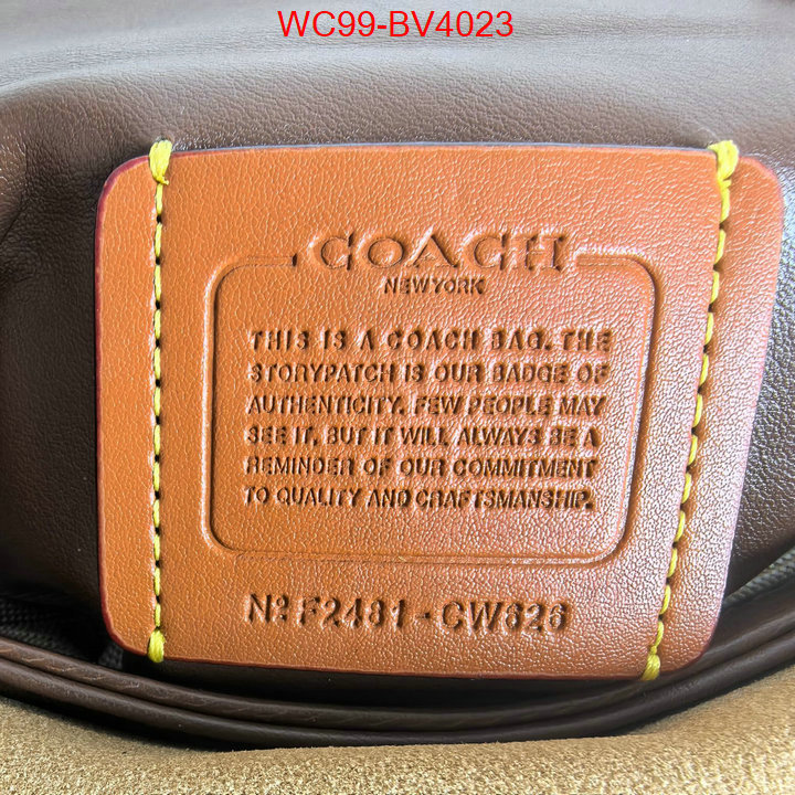 Coach Bags(4A)-Crossbody- high quality 1:1 replica ID: BV4023 $: 99USD,