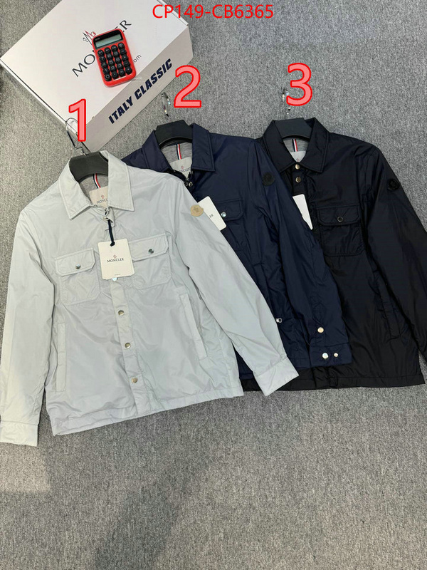 Clothing-Moncler what is a 1:1 replica ID: CB6365 $: 149USD