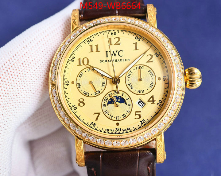 Watch(TOP)-IWC luxury 7 star replica ID: WB6664 $: 549USD