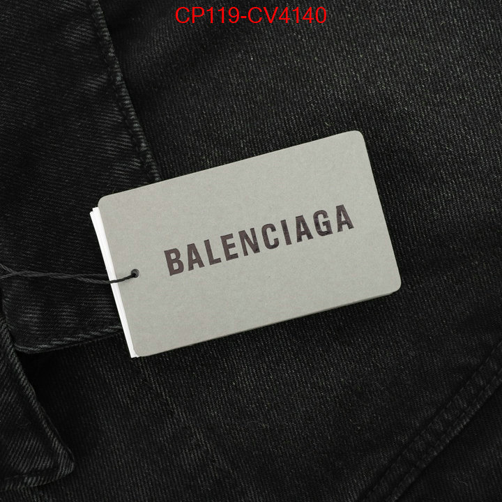 Clothing-Balenciaga for sale cheap now ID: CV4140 $: 119USD