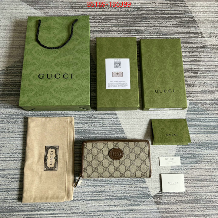 Gucci Bags(TOP)-Wallet- high quality online ID: TB6399 $: 89USD,