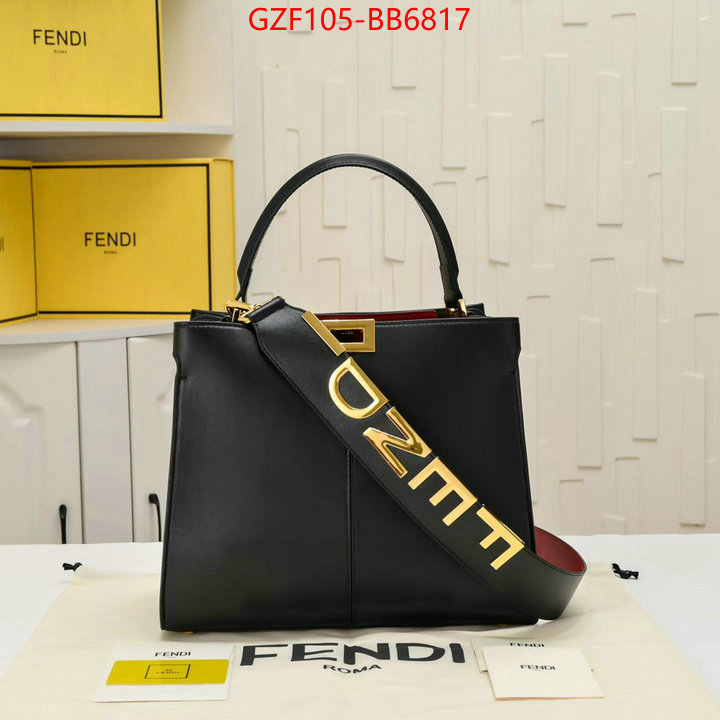 Fendi Bags(4A)-Handbag- wholesale 2024 replica ID: BB6817 $: 105USD,