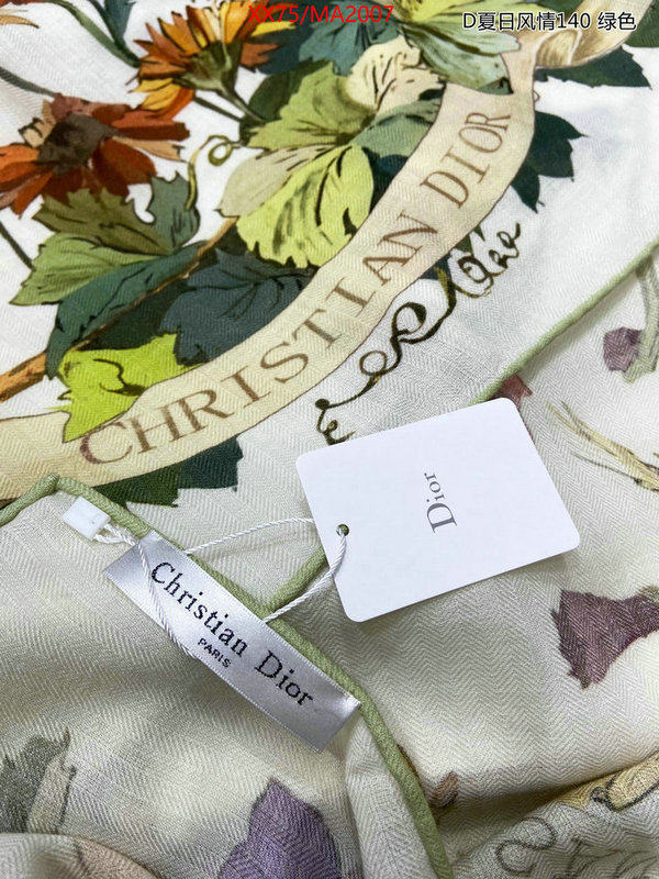 Scarf-Dior top brands like ID: MA2007 $: 75USD