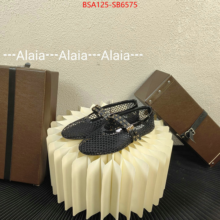 Women Shoes-ALAIA buy cheap ID: SB6575 $: 125USD