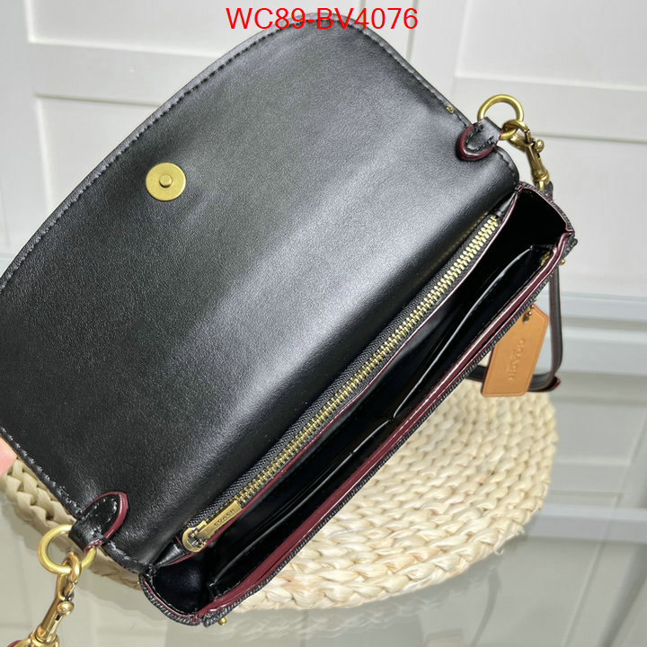 Coach Bags(4A)-Crossbody- buy 1:1 ID: BV4076 $: 89USD,